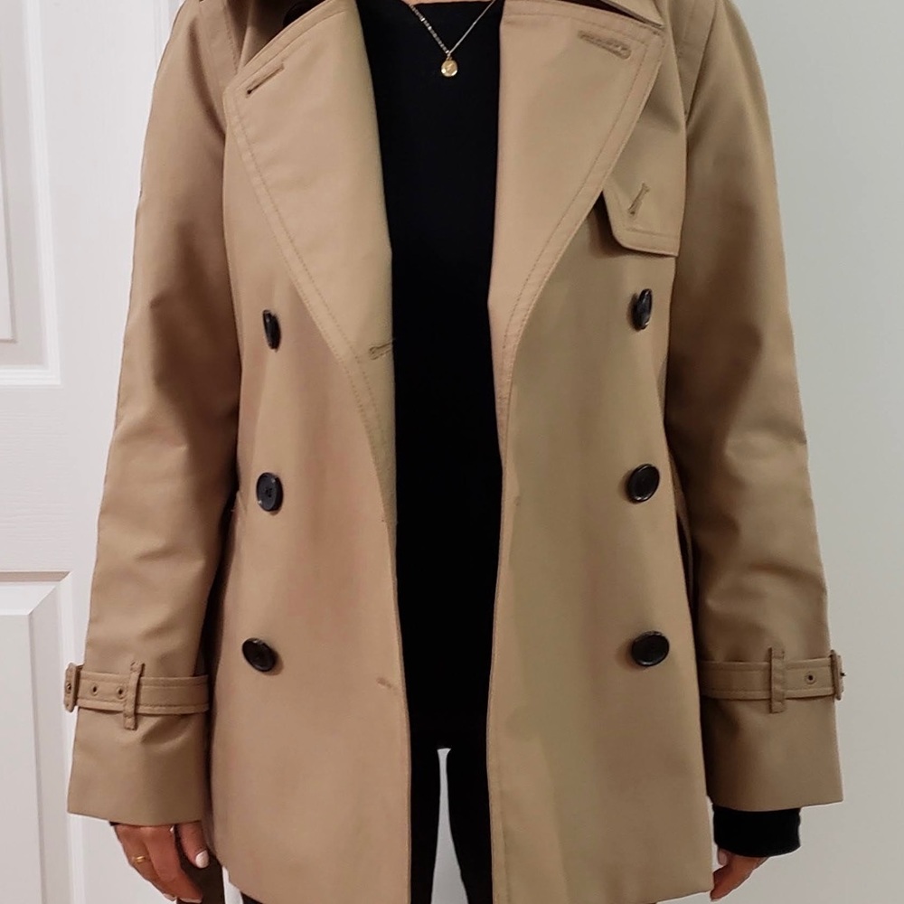 Coach Short Trench Coat